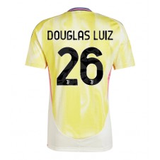 Juventus Douglas Luiz #26 Bortatröja 2024-25 Korta ärmar